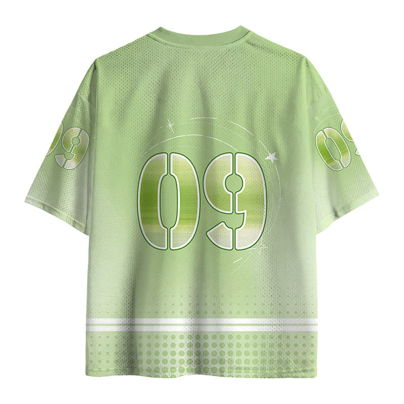 Modecanvas Introverted Resistance Frog Mesh Jersey-modecanvas