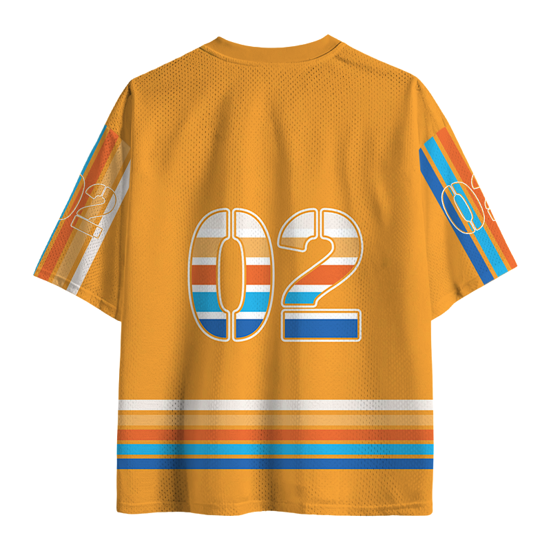 Modecanvas Punk Rock Mesh Jersey-modecanvas