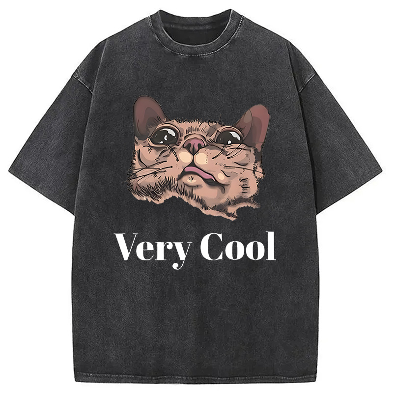 Modecanvas Gumbus Very Cool DTG Printing Washed T-Shirt