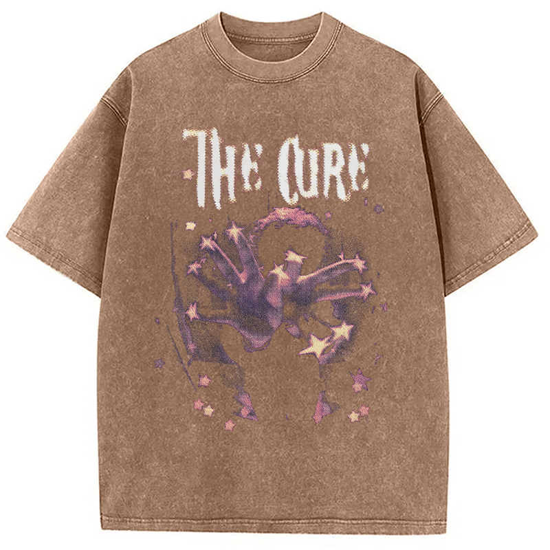 Modecanvas The Cure DTG Printing Washed T-Shirt