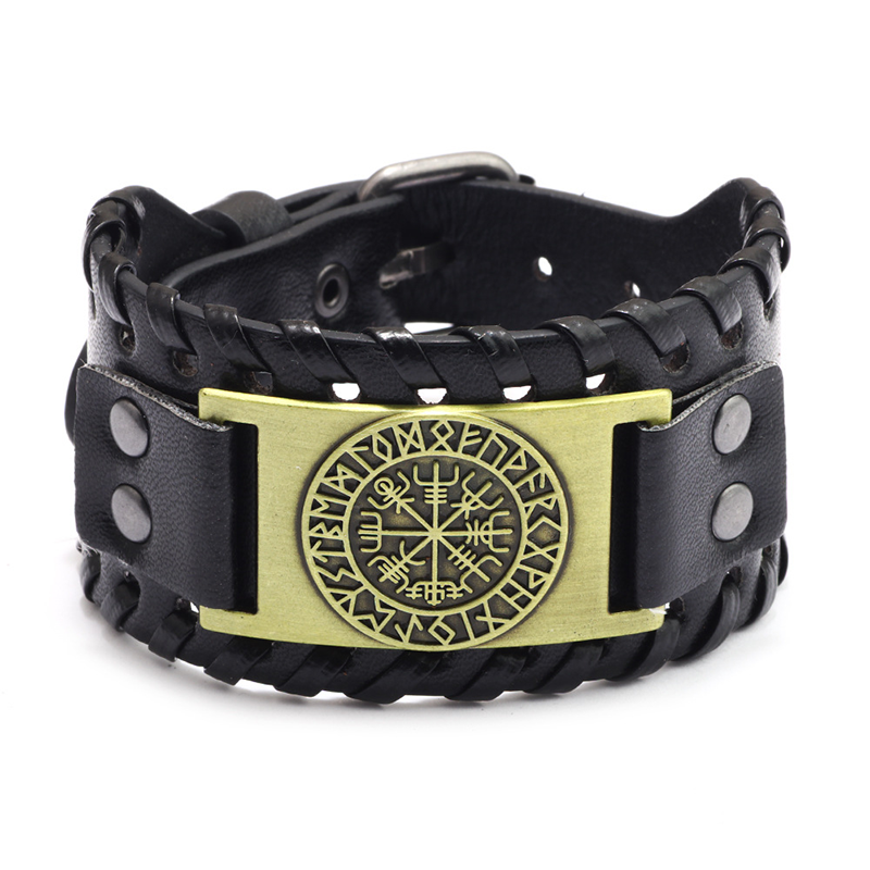 Modecanvas Compass Braided Bracelet-modecanvas