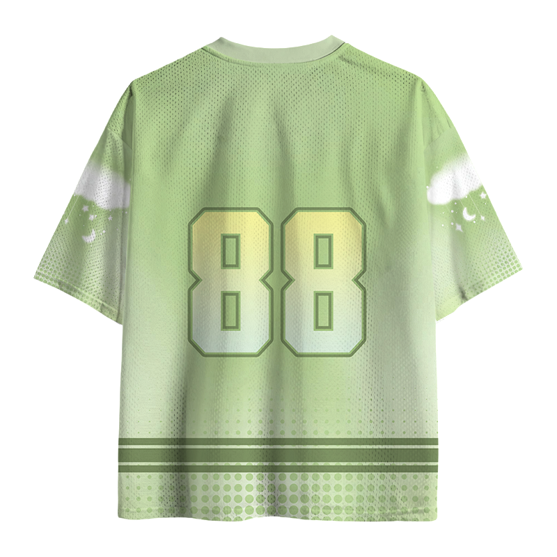 Modecanvas Funny Frog Raccoon Sarcastic Meme Mesh Jersey-modecanvas
