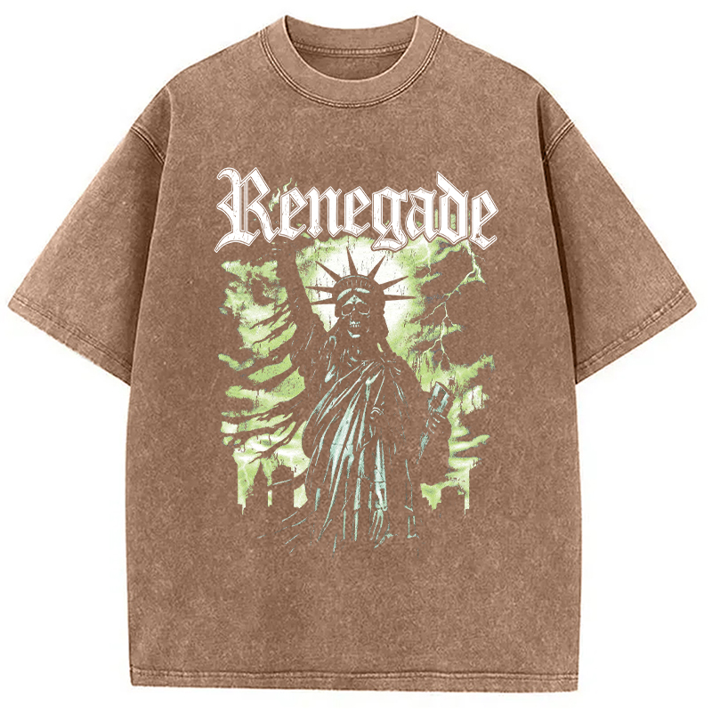 Modecanvas Renegade DTG Printing Washed T-Shirt