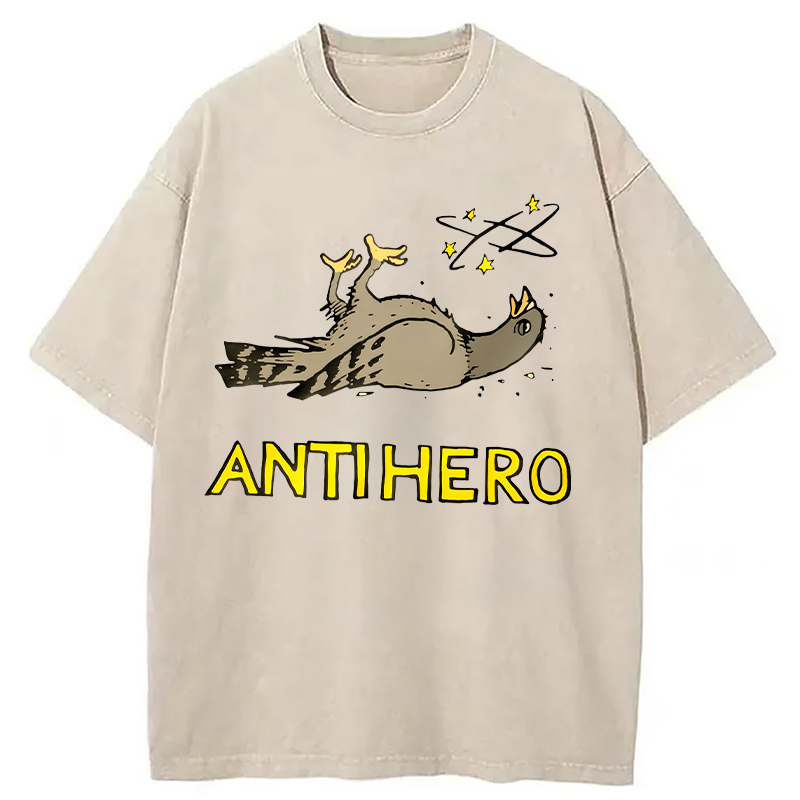 Modecanvas Antihero DTG Printing Washed T-Shirt