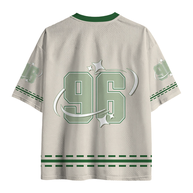 Modecanvas I Like My ICE Crushed Mesh Jersey-modecanvas