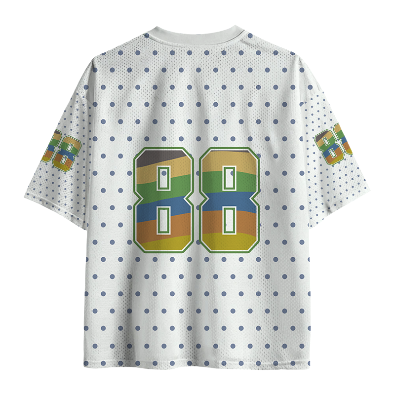 Modecanvas Colorful Capybaras Mesh Jersey-modecanvas