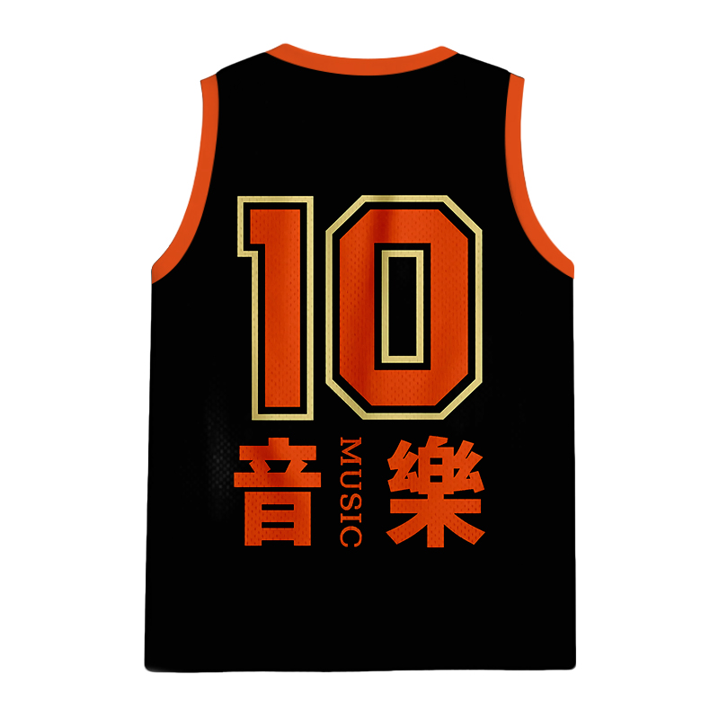 Modecanvas Retro Music Record Player Jersey Tank