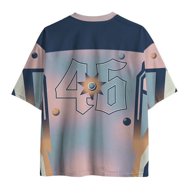 Modecanvas Temple of Stars Mesh Jersey-modecanvas