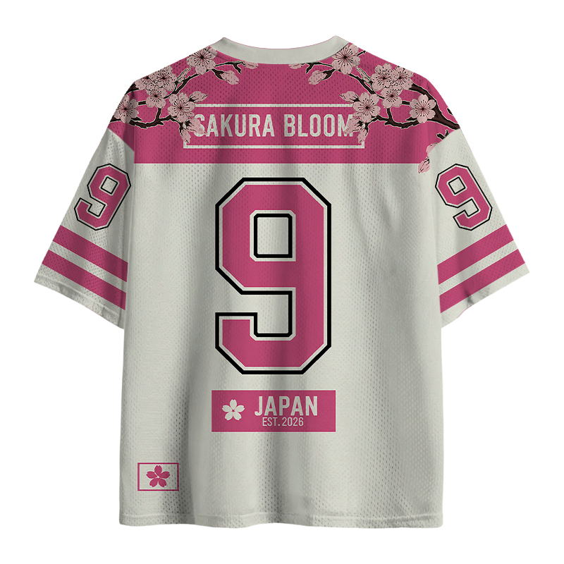 Modecanvas Sakura Fubuki Mesh Jersey-modecanvas