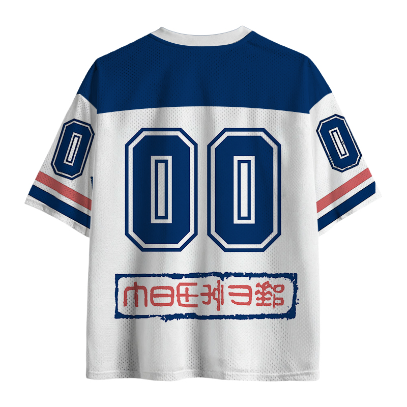 Modecanvas Japanese Mount Fuji Art Mesh Jersey-modecanvas