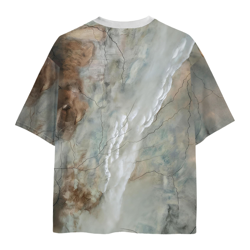 Modecanvas Creation Of Cat Mesh Jersey-modecanvas