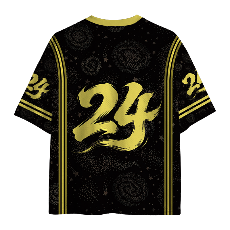 Modecanvas Weird Frog Mushrooms 90s Mesh Jersey-modecanvas