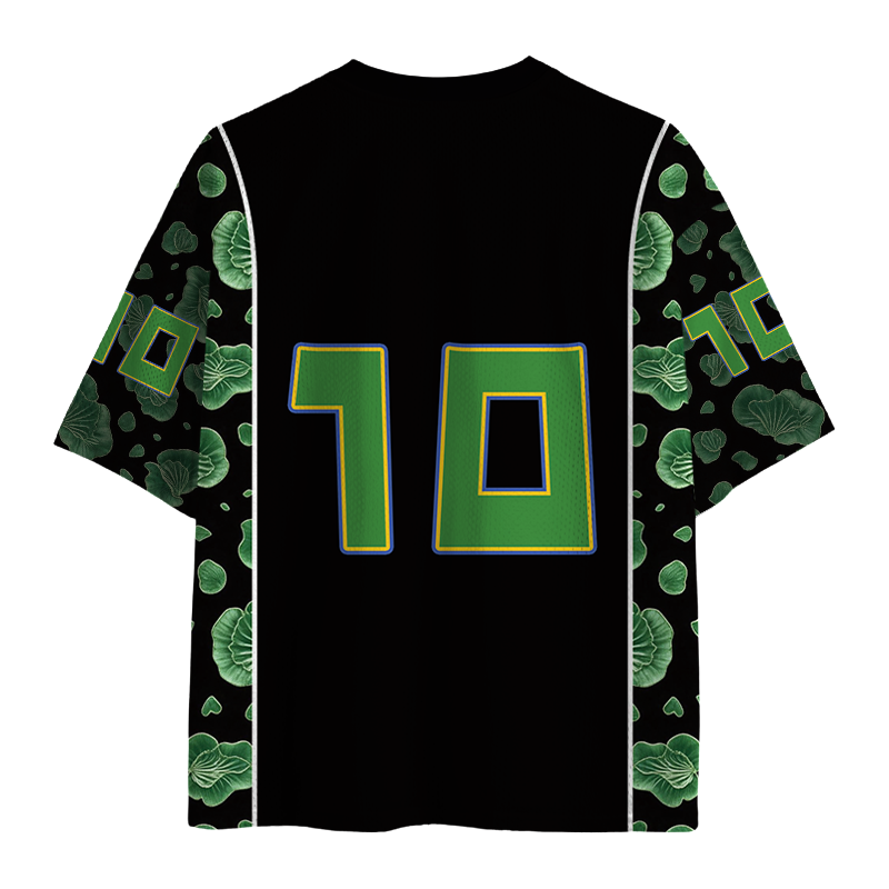 Modecanvas Funny Frog Reading Mesh Jersey-modecanvas