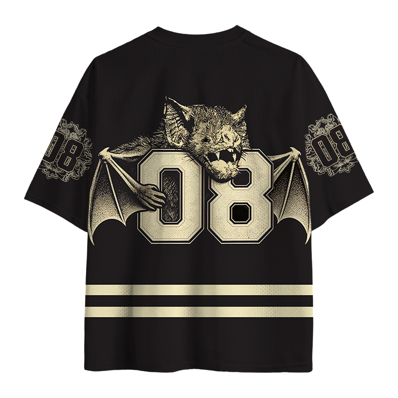 Modecanvas What a Wonderful Day Bat Mesh Jersey-modecanvas