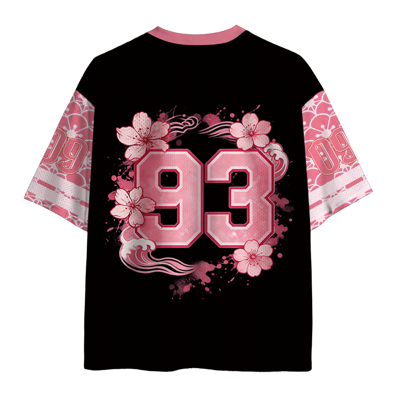 Modecanvas Hokkaido Wave Sakura Mesh Jersey-modecanvas