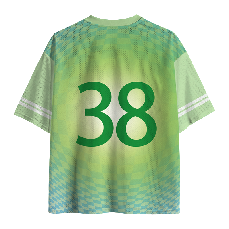 Modecanvas If I Shenan Once Funny Mesh Jersey-modecanvas