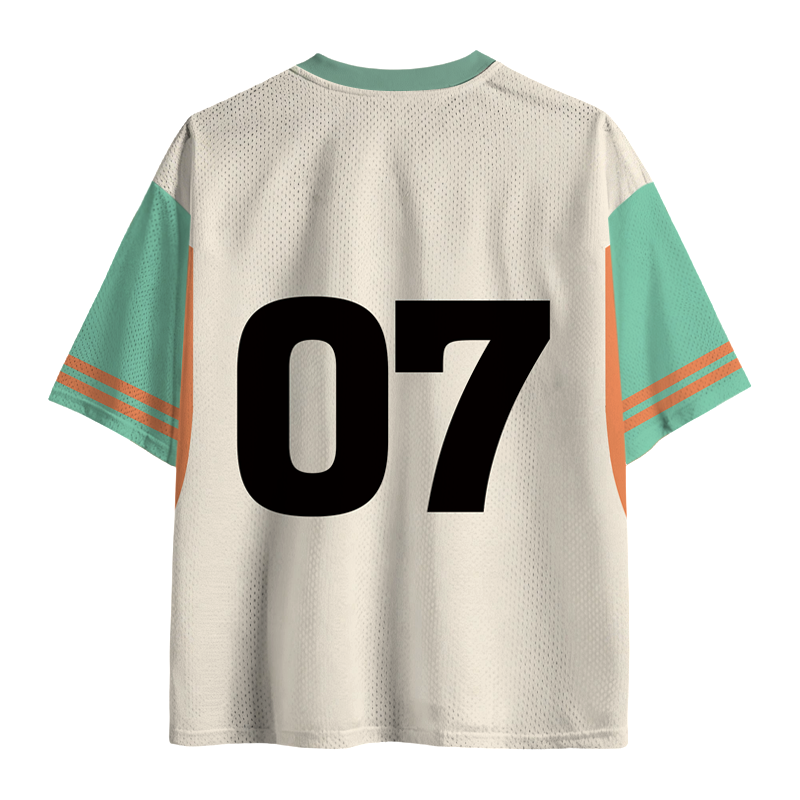 Modecanvas Even The Wind And Waves Obey Him Christian Mesh Jersey-modecanvas