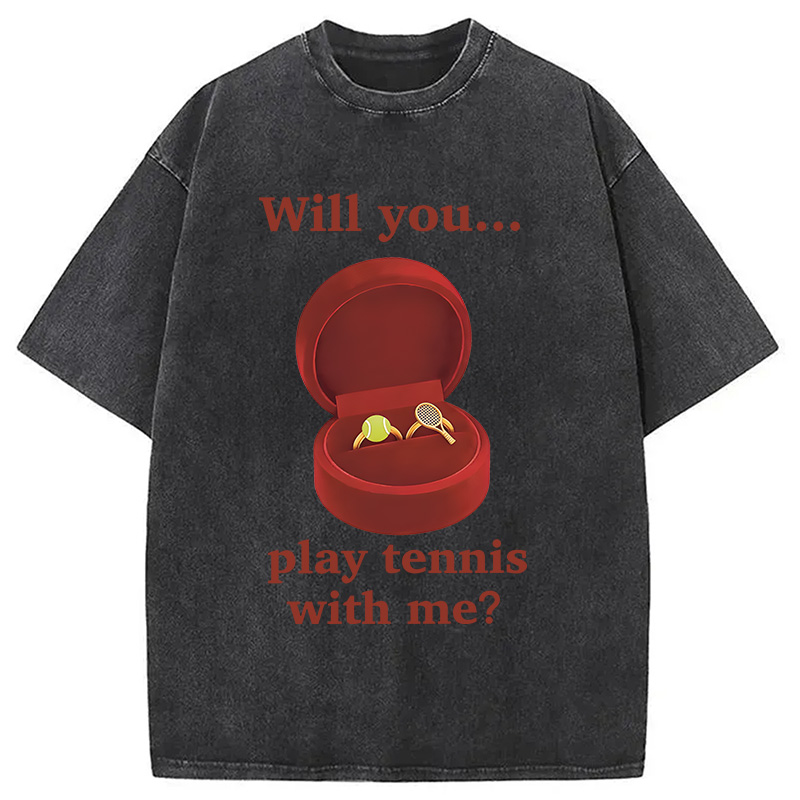 Modecanvas Will You... DTG Printing Washed T-Shirt