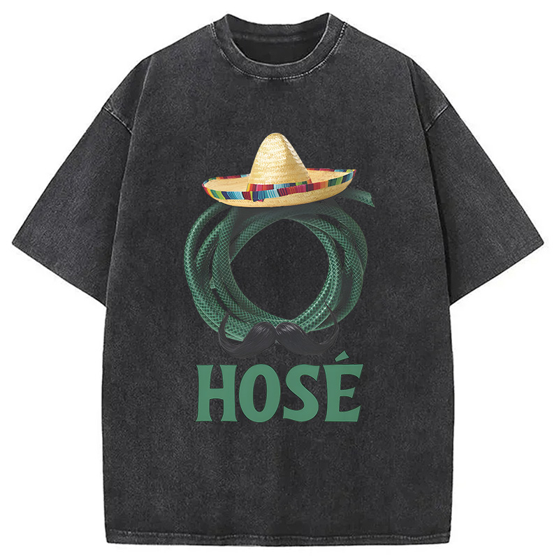 Modecanvas Hose DTG Printing Washed T-Shirt