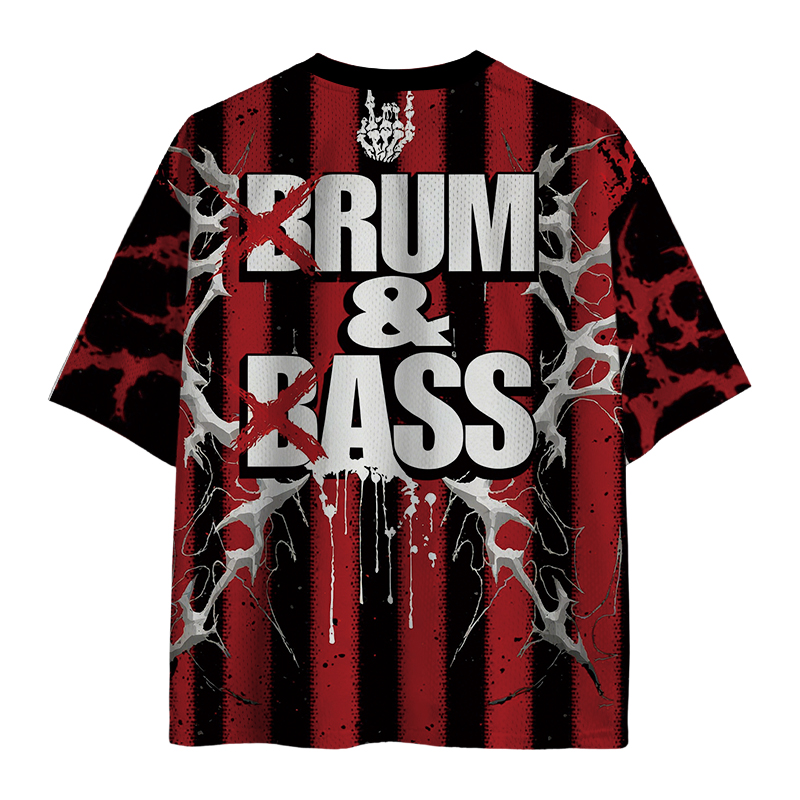 Modecanvas Drum And Bass Mesh Jersey-modecanvas