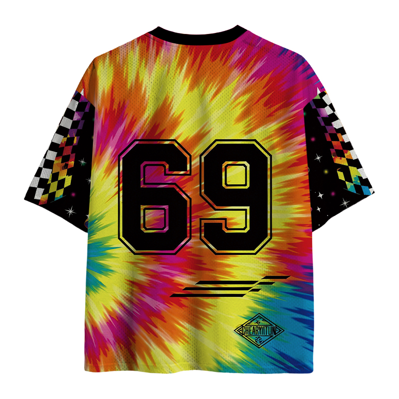 Modecanvas Lick The Toad Frog Mesh Jersey-modecanvas