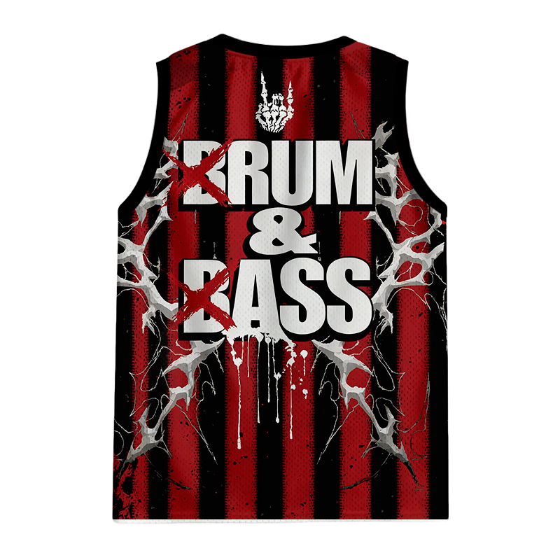 Modecanvas Drum And Bass Jersey Tank