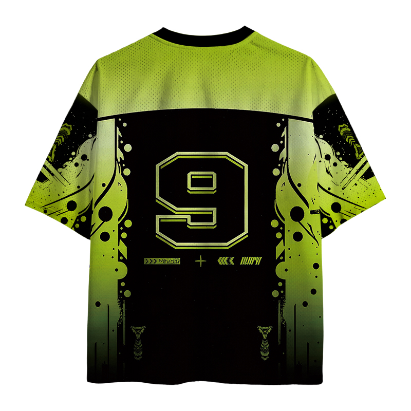 Modecanvas Soccer Star Victory Pose Mesh Jersey-modecanvas