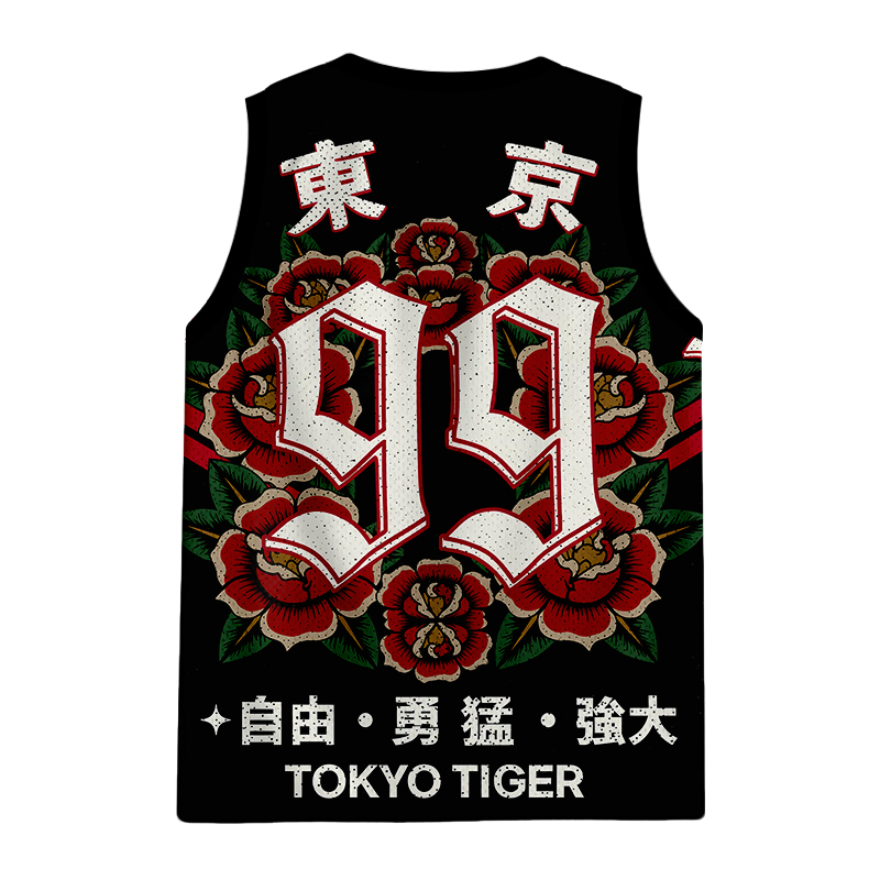 Modecanvas Tokyo Savage No.99 Jersey Tank