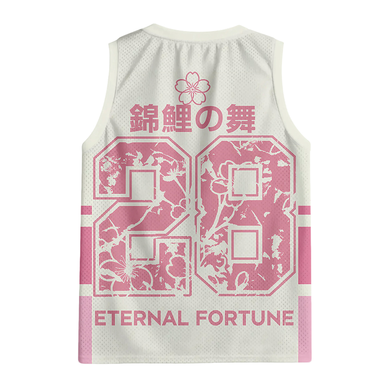 Modecanvas The Dance of Nishikigoi Jersey Tank