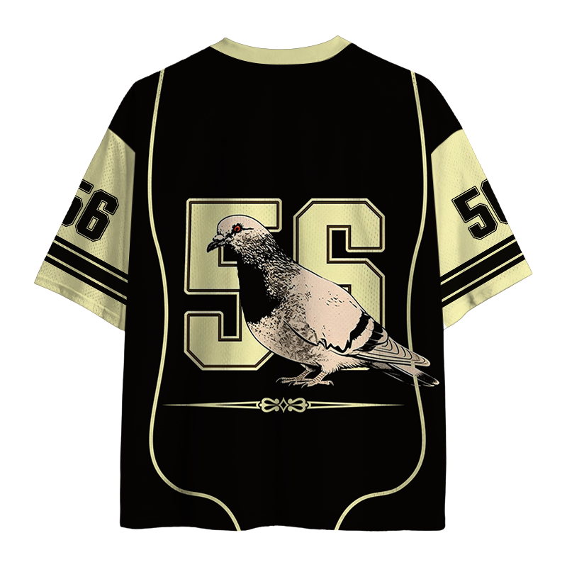 Modecanvas The Vibe is Very Off Mesh Jersey-modecanvas