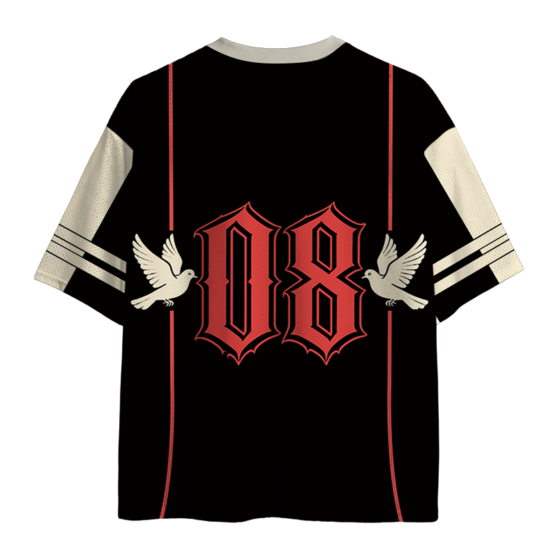 Modecanvas The Weight of Urban Anguish Mesh Jersey-modecanvas