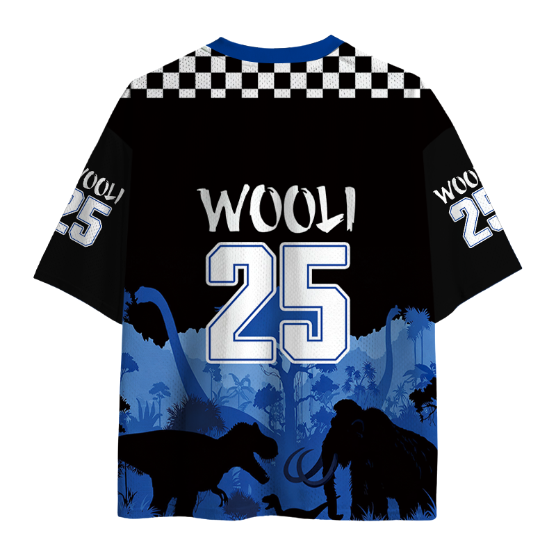 Modecanvas Wooli Inspired Rave Mesh Jersey-modecanvas