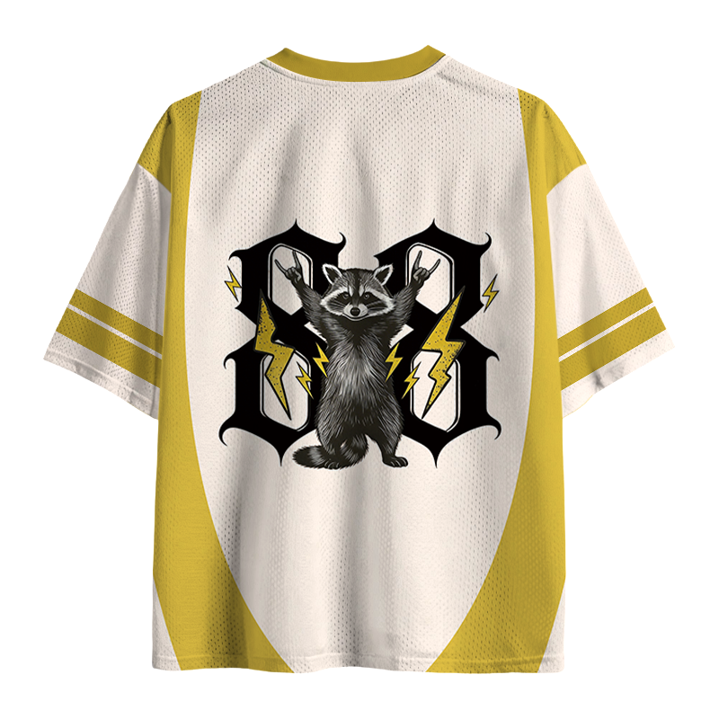 Modecanvas Feelin Feral Mesh Jersey-modecanvas