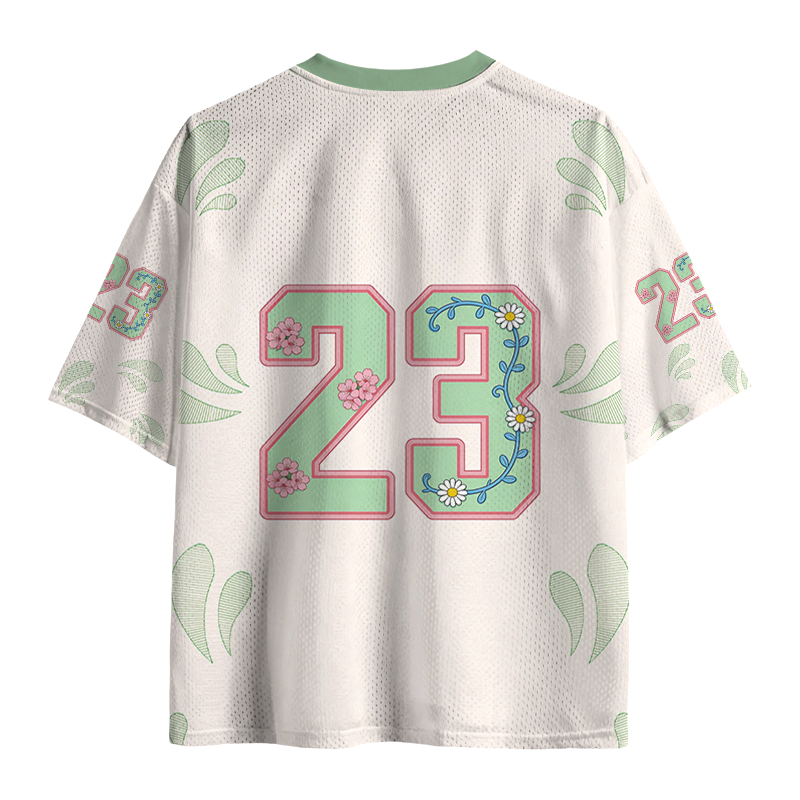 Modecanvas When All Else Fails Try Denial Mesh Jersey-modecanvas