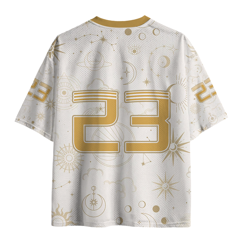 Modecanvas I Love Your Weird Brain Alien Mesh Jersey-modecanvas