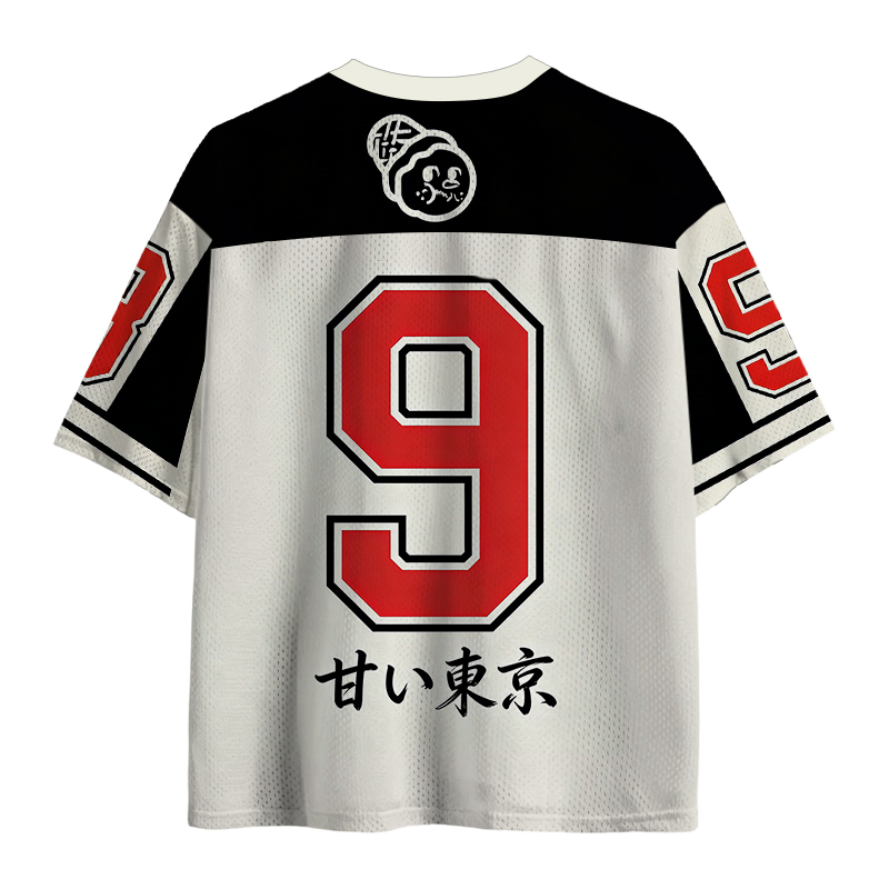 Modecanvas Sweet Tokyo Mesh Jersey-modecanvas