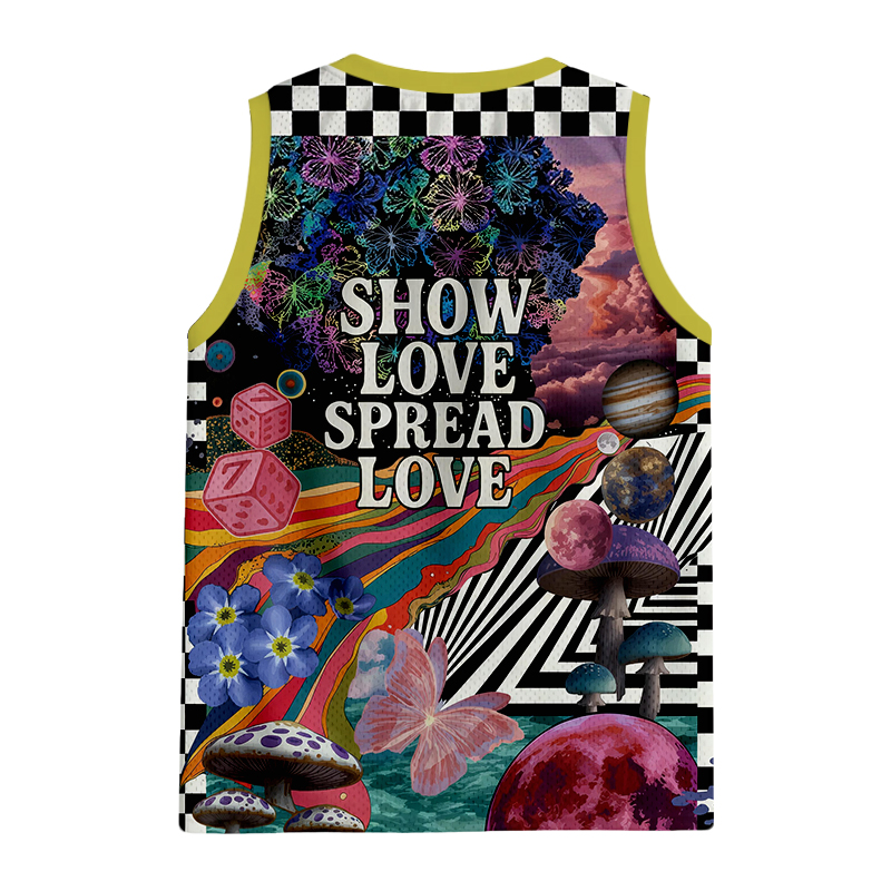 Modecanvas Spread Love Rave Jersey Tank