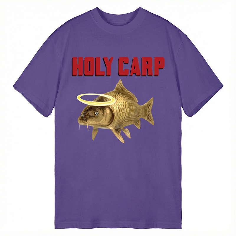 Modecanvas Holy Carp DTG Printing Classic T-Shirt-modecanvas