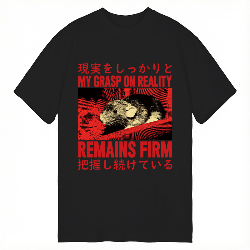 Modecanvas Grasp on Reality Rat DTG Printing Classic T-Shirt-modecanvas