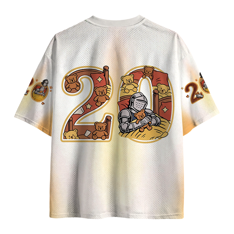 Modecanvas Born to Quest Forced to Rest Mesh Jersey-modecanvas