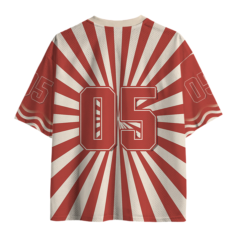 Modecanvas Communist Cats Of East Berlin Mesh Jersey-modecanvas