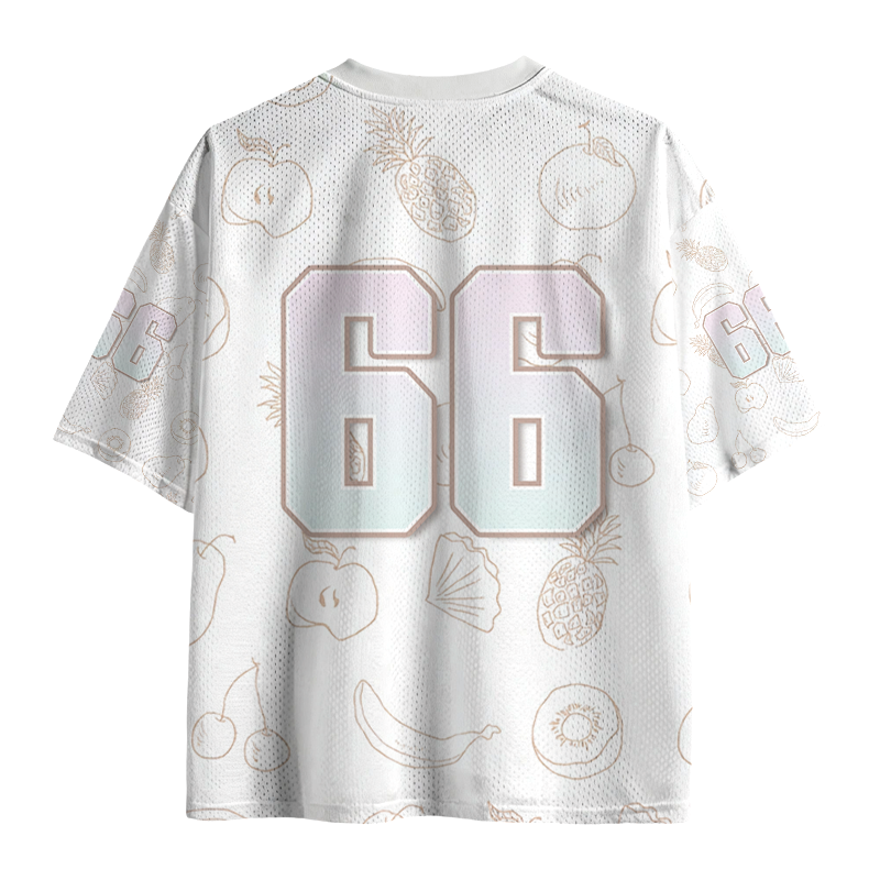 Modecanvas Why Have Abs When You Can Have Kebabs Mesh Jersey-modecanvas