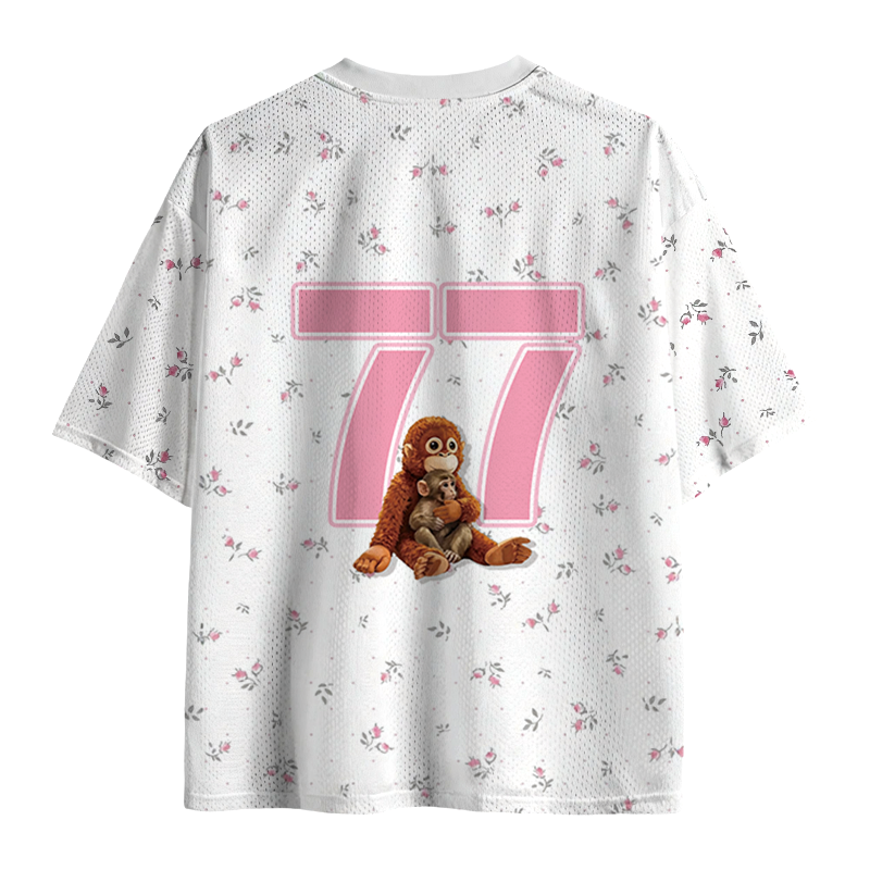 Modecanvas Punch The Monkey Mesh Jersey-modecanvas