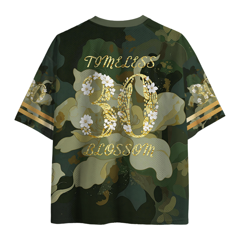 Modecanvas Timeless Blossom 30 Mesh Jersey-modecanvas