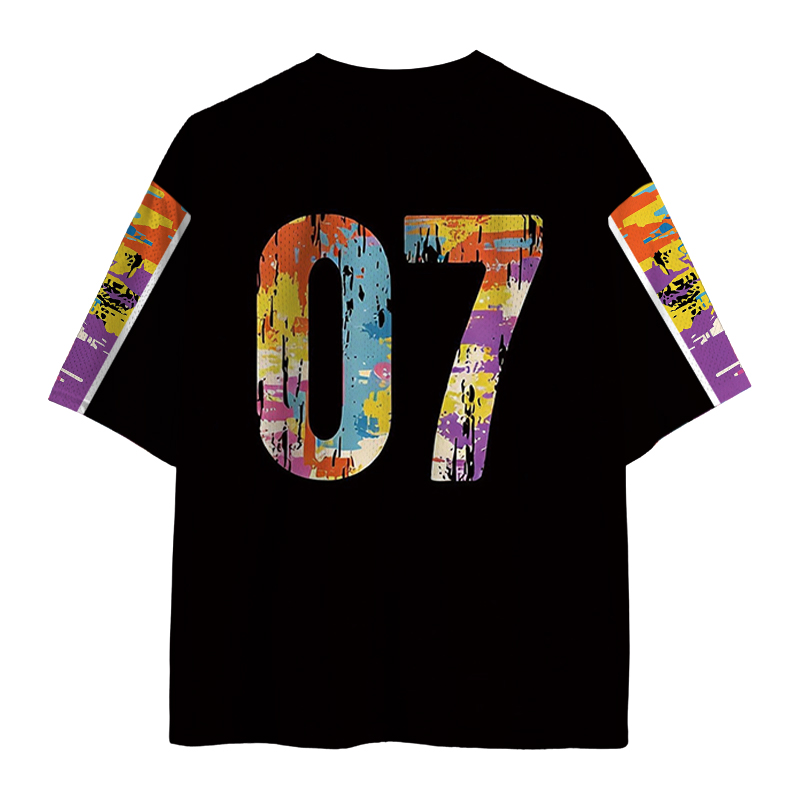 Modecanvas FEEL THE FEAR AND DO IT ANYWAY Mesh Jersey-modecanvas