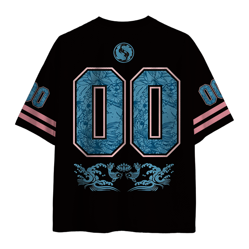 Modecanvas Koi Serenity Mesh Jersey-modecanvas
