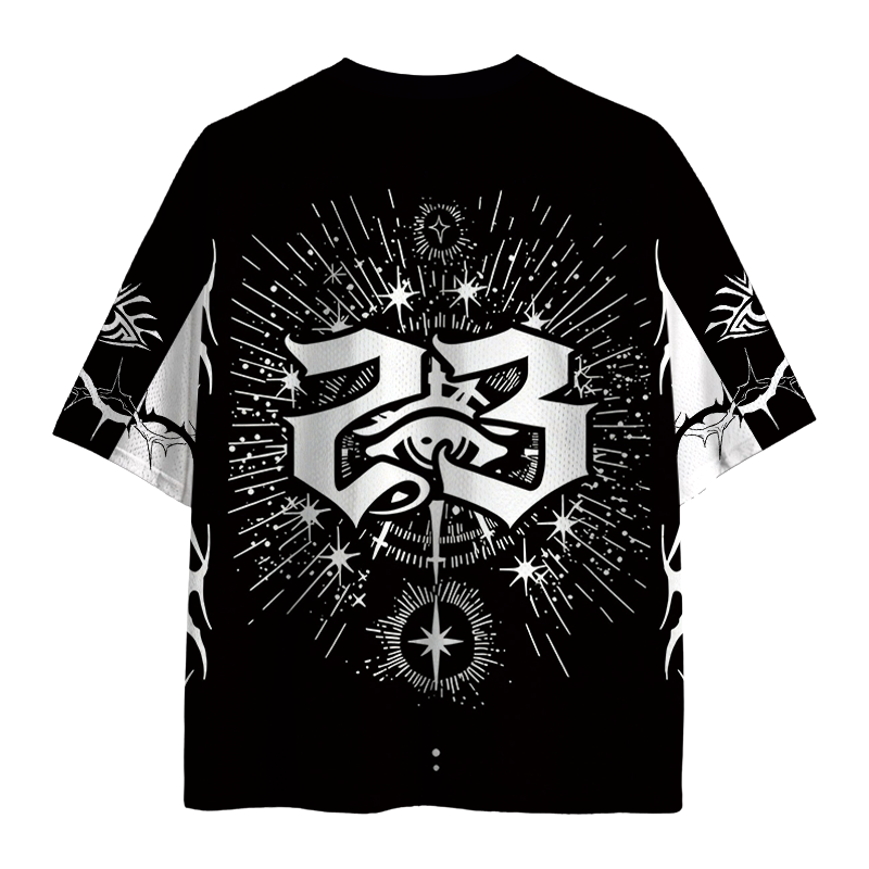 Modecanvas Celestial Gaze Cosmic Oracle Mesh Jersey-modecanvas