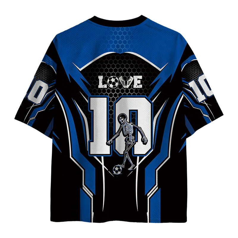 Modecanvas Eternal Game Bone And Ball Mesh Jersey-modecanvas