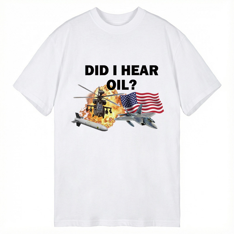 Modecanvas Did I Hear Oil DTG Printing Classic T-Shirt-modecanvas