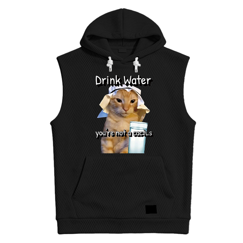 Modecanvas Drink Water Hooded Tank